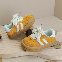 Mijn Hummeltje TinySteps – Comfort & Stijl – Sneaker met Veters Geel / 17 (6 – 9 maanden / 13 cm) | Educatief Speelgoed