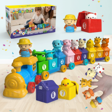 Mijn Hummeltje SmartTrain – Educatief & Leuk – Kinder Speel Treinset Boerderijdieren | Educatief Speelgoed