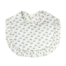 Mijn Hummeltje BabyBloom – Schattig & Comfortabel – Baby Slabbetje met Ruffle Rand Tulpen | Educatief Speelgoed