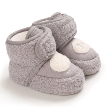 Mijn Hummeltje Mini Fashion™   Warm & Comfort   Dieren Schoentjes Donker Grijs / 17 (6 12 maanden) | Educatief Speelgoed