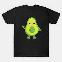Mijn Hummeltje Mini Fashion™   Matchen Met De Familie   Avocado T shirt Zwart Avocado zonder pit / Kinderen    L | Educatief Speelgoed