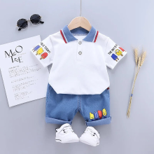 Mijn Hummeltje Mini Fashion™   Comfortabel & Zacht   Jongens Zomerset Wit / 120 | Educatief Speelgoed