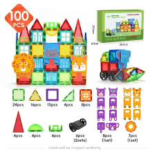 Mijn Hummeltje Animal Magnetic Building Blocks™   Magnetische Bouwmagie   Magnetische Dieren Tegels | Educatief Speelgoed