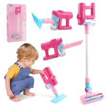 Mijn Hummeltje Cleantime™   Kleine Stofvangers   Speelgoedstofzuiger Roze | Educatief Speelgoed