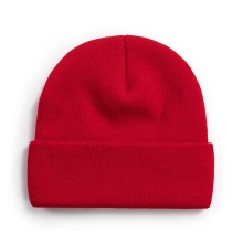 Mijn Hummeltje Mini Fashion™   Eigen lettertype   Gepersonaliseerde Beanie Muts Rood / 3 / L (5 65+ jaar) | Educatief Speelgoed
