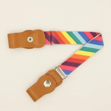 Mijn Hummeltje Mini Fashion™   Past Altijd   Elastische Riem voor Kinderen Regenboog   Breed / 40 65cm (1 12 jaar) | Educatief Speelgoed
