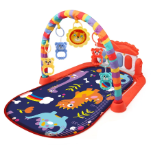 Mijn Hummeltje Musical Arch™ – Klanken & Kleuren – Baby Gym Dino Rood | Educatief Speelgoed