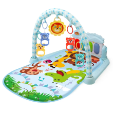 Mijn Hummeltje Musical Arch™ – Klanken & Kleuren – Baby Gym Dieren Blauw | Educatief Speelgoed
