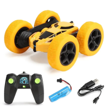 Mijn Hummeltje Flip Xtreme Auto™ – Rollen en Racen – RC Stuntauto Geel | Educatief Speelgoed