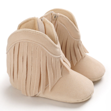 Mijn Hummeltje Mini Fashion™   Stoere Look   Meiden Cowboy Laarzen Apricot   Touwtjes / 18 (6 12 maanden) | Educatief Speelgoed