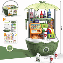 Mijn Hummeltje Candy Cart™   Interactieve Speelkar in Verschillende Thema’s Groen (excl. Trolley)   Supermarkt | Educatief Speelgoed