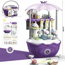 Mijn Hummeltje Candy Cart™   Interactieve Speelkar in Verschillende Thema’s Paars (excl. Trolley)   Ijskar | Educatief Speelgoed