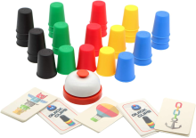 Mijn Hummeltje Cup Game™ | Wees de snelste in stapelen   Stapelspel | Educatief Speelgoed