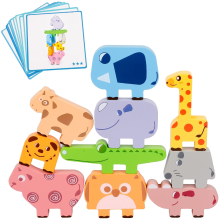 Mijn Hummeltje Animal Stacking™   Verbetert het herkenningsvermogen   Stapelspel | Educatief Speelgoed