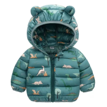 Mijn Hummeltje Mini Fashion™   Polyester winterjas met Capuchon Groen / 80 (9 12 maanden) | Educatief Speelgoed