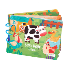 Mijn Hummeltje Quiet Book™   Pret in een boek   Interactief boek Boerderij | Educatief Speelgoed