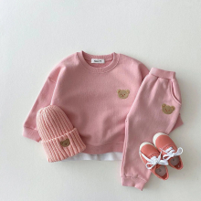 Mijn Hummeltje Mini Fashion™   Peuter Beertjes Trainingspak Roze / 74 (6 9 maanden) / Nee | Educatief Speelgoed