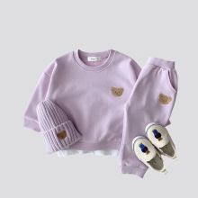 Mijn Hummeltje Mini Fashion™   Peuter Beertjes Trainingspak Paars / 104 (4 jaar) / Nee | Educatief Speelgoed