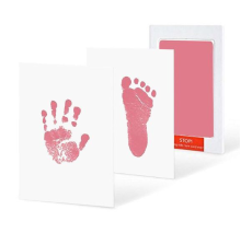 Mijn Hummeltje Baby Handprint Kit™   Uniek aandenken aan uw baby   Afdruk Kit Roze | Educatief Speelgoed