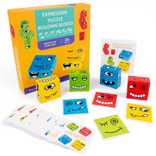 Mijn Hummeltje Woods™ | Denktraining voor kinderen   Expression blokkenpuzzel Blokkenpuzzel | Educatief Speelgoed