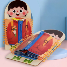Mijn Hummeltje ClothesBook™   Zelfredzaam Spelen   Aankleed Puzzelboek | Educatief Speelgoed