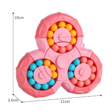 Mijn Hummeltje Bead Maze Cube™   Stressvrije Pret   Fidget Speelgoed Roze | Educatief Speelgoed