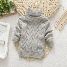 Mijn Hummeltje Mini Fashion™   Kabeltrui met rolkraag Grijs / Maat 98 (3 4 jaar) | Educatief Speelgoed