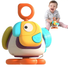 Mijn Hummeltje Sensory Baby Cube™   Zintuigelijk Feest   Sensorisch Speelgoed Oranje | Educatief Speelgoed