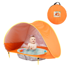 Mijn Hummeltje BabyShade™ | Schaduw voor de zonnige dagen   Pop up zonnescherm Oranje | Educatief Speelgoed