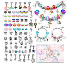 Mijn Hummeltje DIYBracelets™   Maak je eigen armbanden!   DIY kristallen armbandset Kleurrijk   Unicorn | Educatief Speelgoed