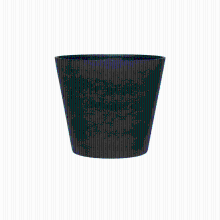 Pot bucket pine green
