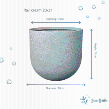 Pot Ravi creme