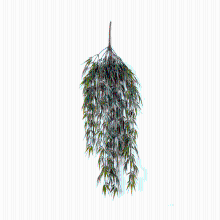 Kunst Bamboe hangplant   60 cm