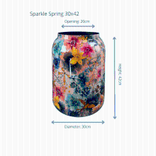 Designed by Lammie vaas Sparkle Spring