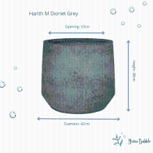 Pot Harith Dioriet Grey