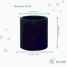 Pot Max Zwart