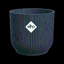 Green bubble Pot Elho Vibes Fold Round Mini antraciet