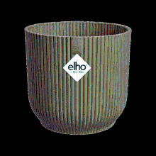 Green bubble Pot Elho Vibes Fold Round Mini varengroen