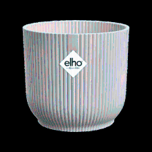 Green bubble Pot Elho Vibes Fold Round Mini wit