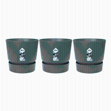 3X Pot elho Greenville groen D30xH28