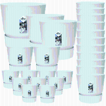 25X Pot elho Greenville wit (9x D14x13, 2x D24xH23, 11x D30xH28, 2x D39xH37, 1x D47xH44)
