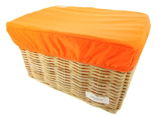 Hooodie Box L Oranje voor fietsmand of fietskrat