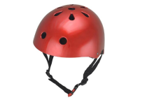 Kiddimoto Kinderhelm Metallic Red Medium