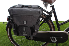 Blokker.Nl Dubbele fietstas Bagagetas S 1200 20L Antraciet