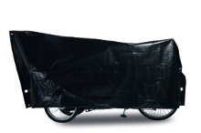 Vk Bakfietsbeschermhoes Cargo Bike Zwart