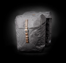 Racktime Dubbele fietstas Heda 24,5L Dust Grey