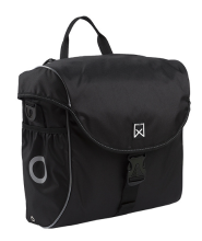 Blokker.Nl Enkele fietstas/ Pakaftas 300 18L Zwart/zilver