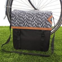 Fastrider Enkele fietstas Shopper Nara 17L Zwart