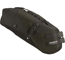 Brooks England Zadeltas Scape Mud Green   8 10L