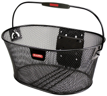 KLICKfix Fietsmand Ovaal Zwart 16L